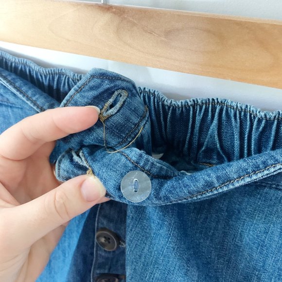 LC Lauren Conrad Wide Leg Denim Size M - Picture 5 of 6